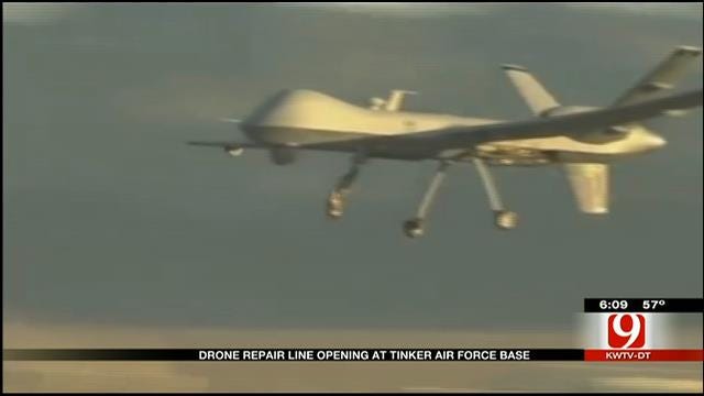 Tinker AFB Selected As Repair Base For Military Drones