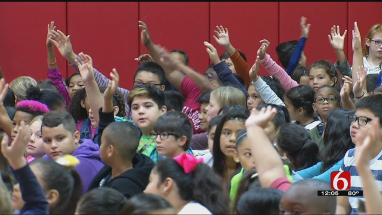 Tulsa Students Learn How To Stay Safe To And From School