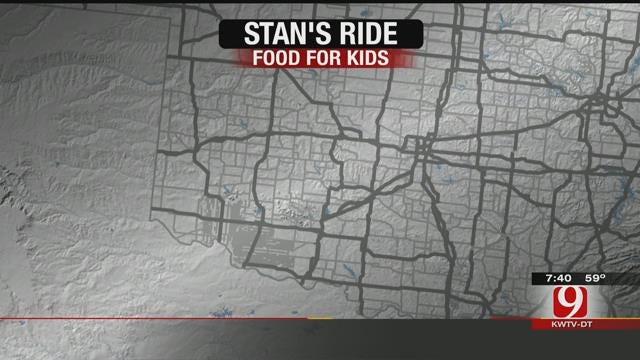 Motorcyclists Ride With News 9's Stan Miller To Fight Childhood Hunger