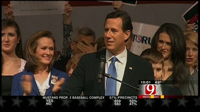 Santorum Wins Oklahoma In Super Tuesday Primary