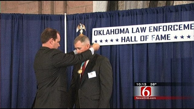 Retired Tulsa Officer Inducted Into Oklahoma Law Enforcement Hall Of Fame