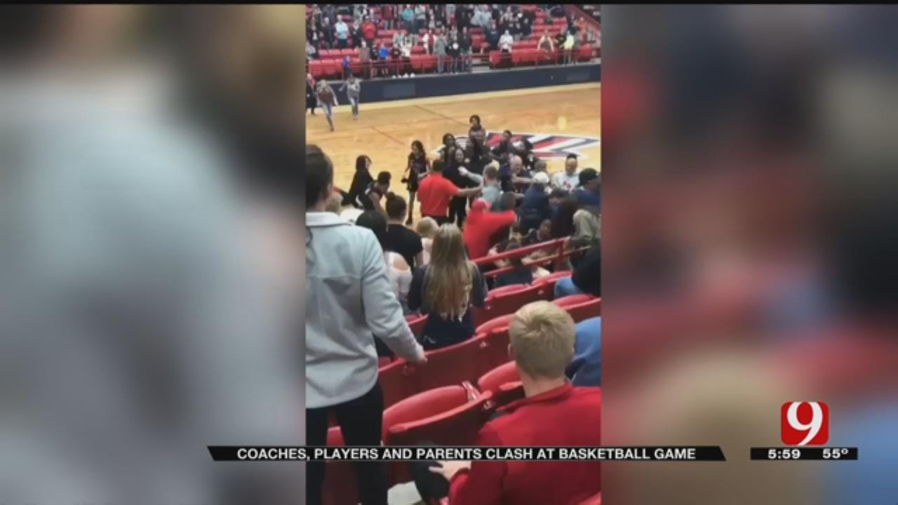 Coaches, Players And Parents Brawl At Tulsa/Ponca City HS Girls Basketball Game