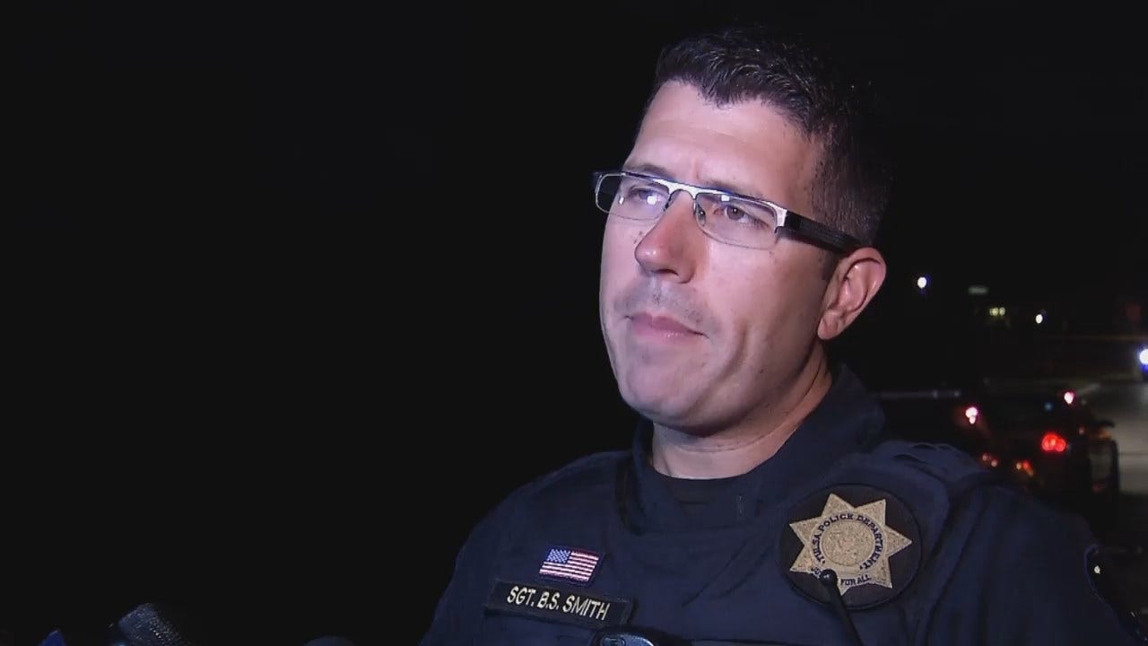 WEB EXTRA: Tulsa Police Sgt. Branden Smith Talks About Shooting
