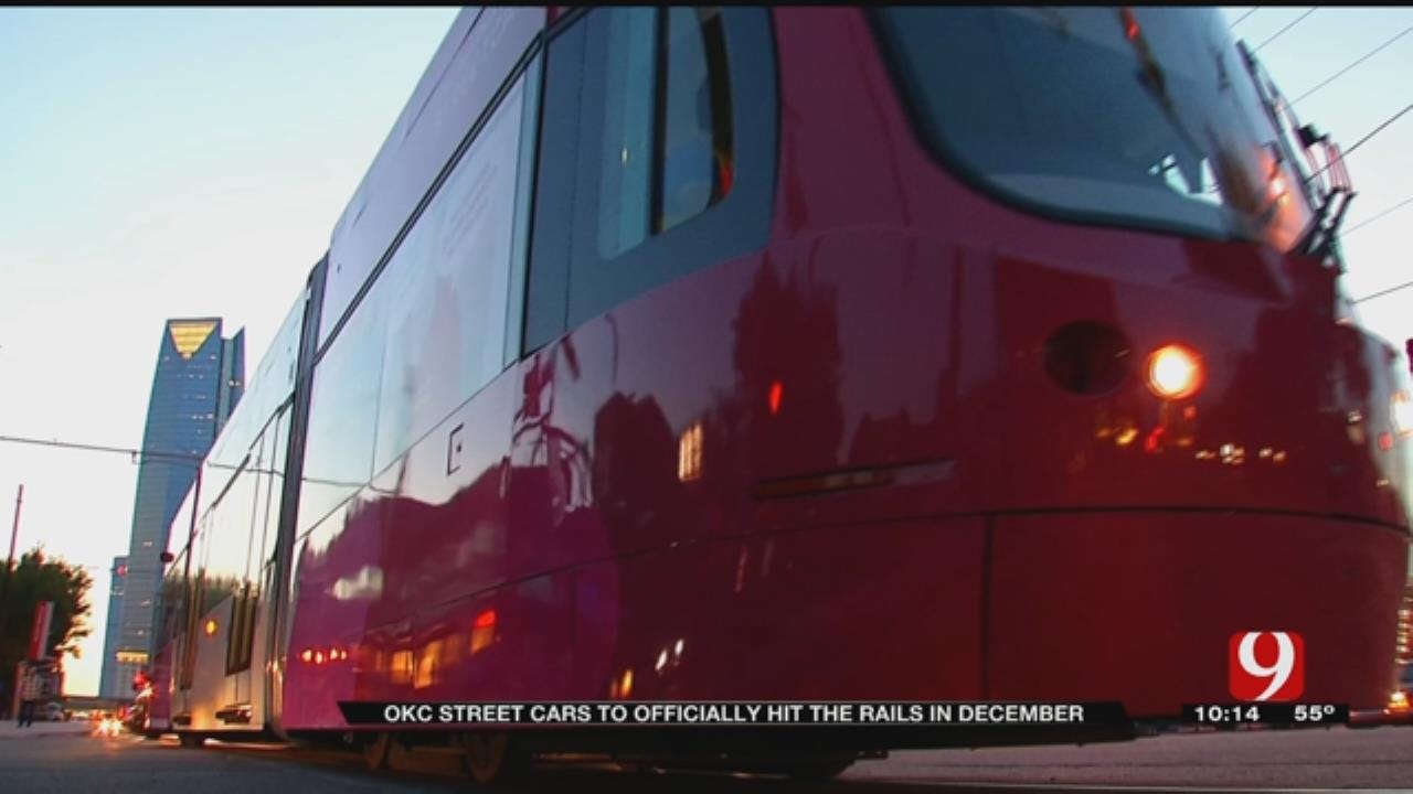 OKC Street Cars To Officially Hit The Rails In December