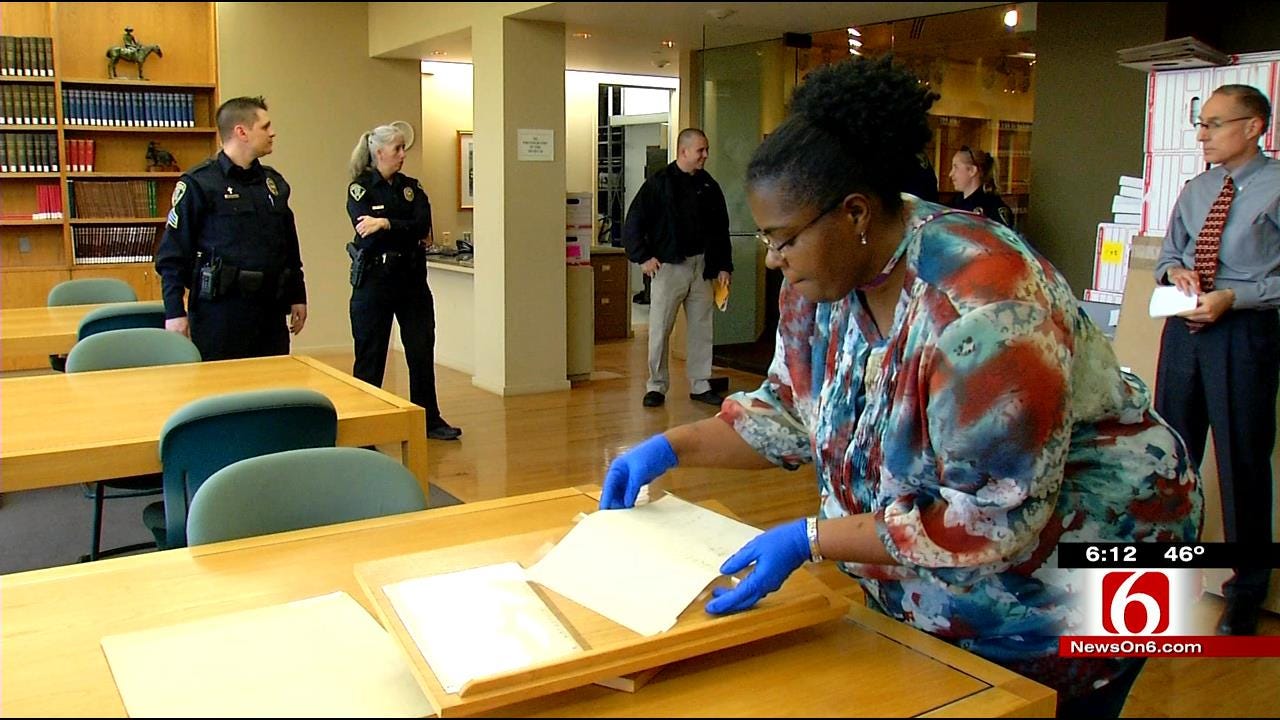 Copy Of Declaration Of Independence Moves To New Tulsa Home