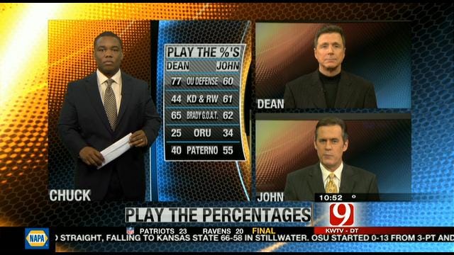 Play the Percentages: Jan. 22, 2012