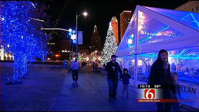 Holiday Season Kicks Off With Start Of Tulsa's Winterfest