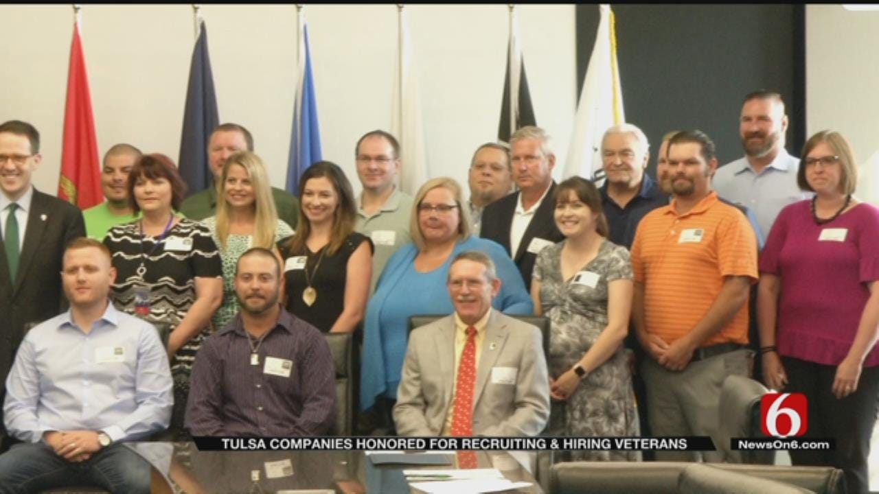 Mayor Honors Tulsa Companies For Hiring Veterans
