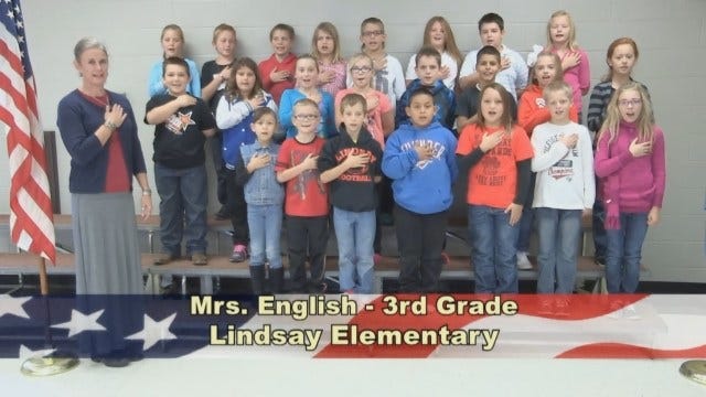 Mrs. English's 3rd Grade class at Lindsay Elementary School