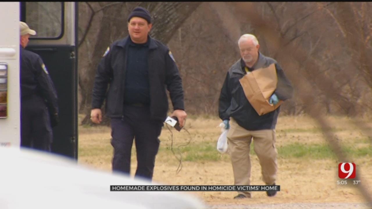 Homemade Explosive Found After Search Of Edmond Double Homicide Victims Home