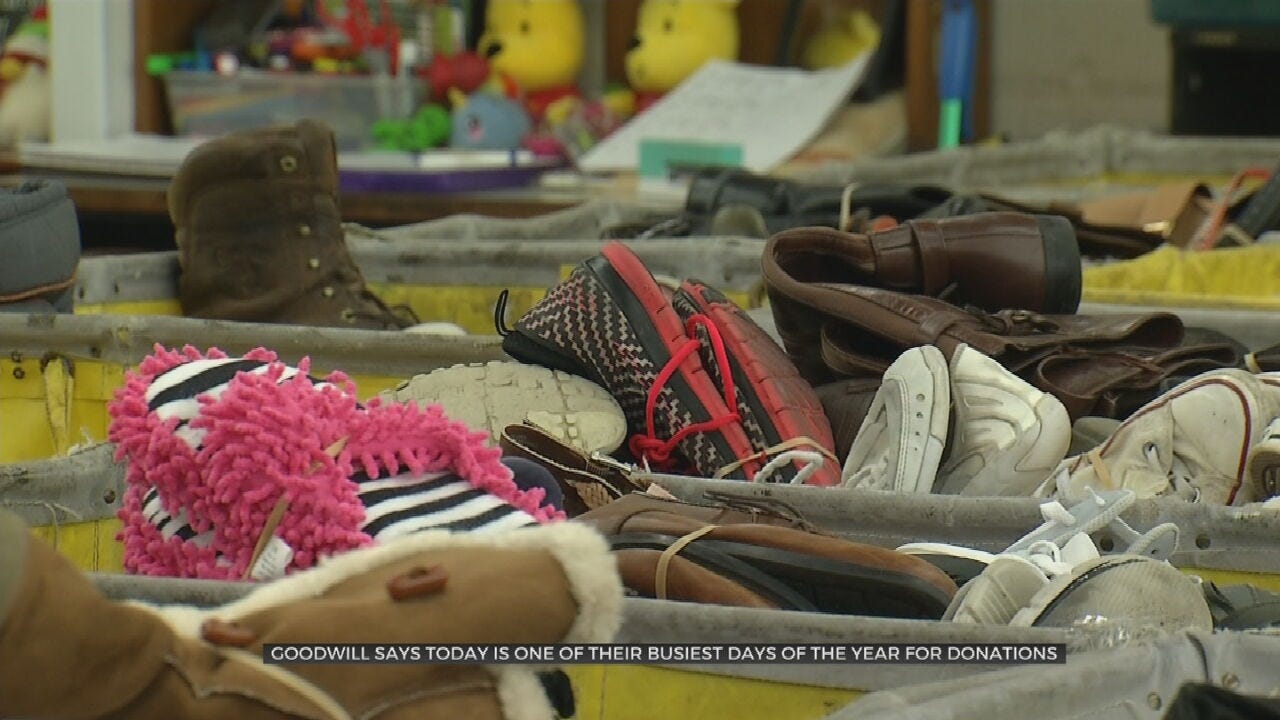 Seasonal Clean Out: New Year's Eve Busiest Day For Goodwill