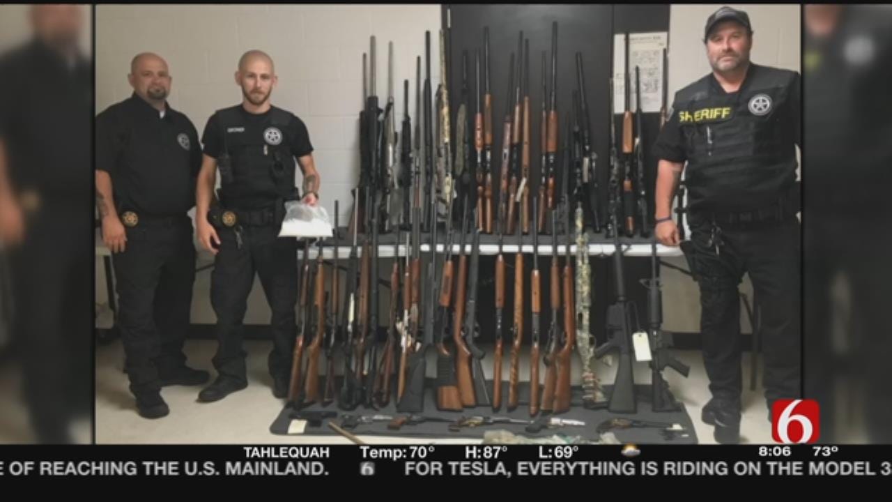 Guns, Drugs, Undocumented Wildlife Seized In Adair County Bust