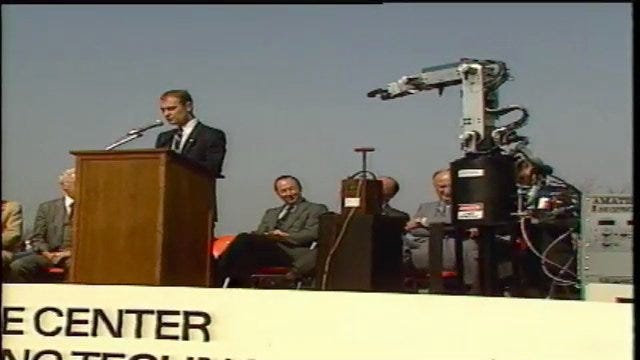From The KOTV Vault: Robot Spoils 1984 Groundbreaking Ceremony