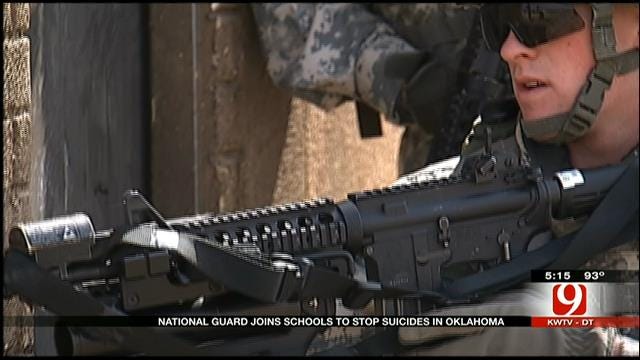 OK National Guard Hopes To Raise Awareness For Suicide Prevention