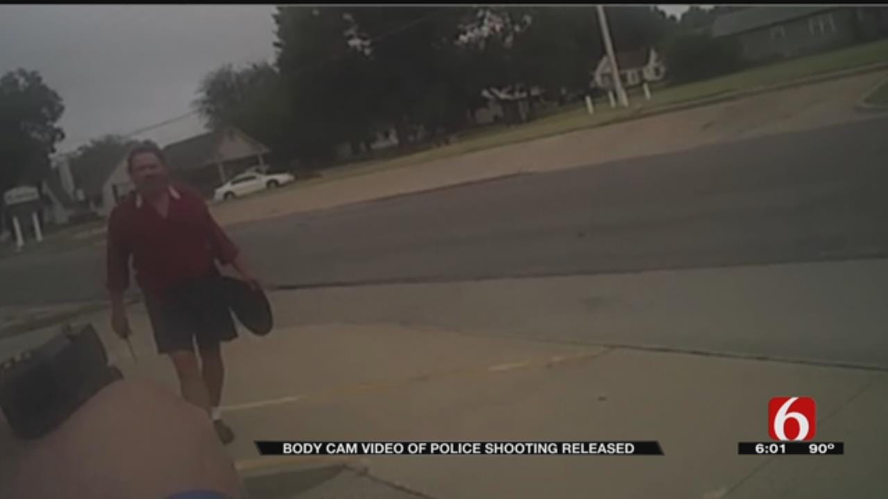 Body Camera Video Shows Moment Muskogee Officer Shoots Man