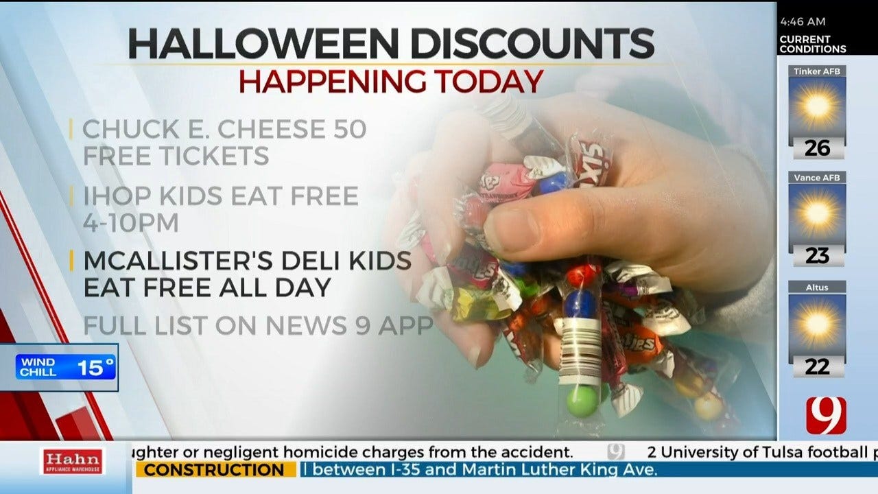 OKC Metro Restaurants Offering Spooky Deals On Halloween
