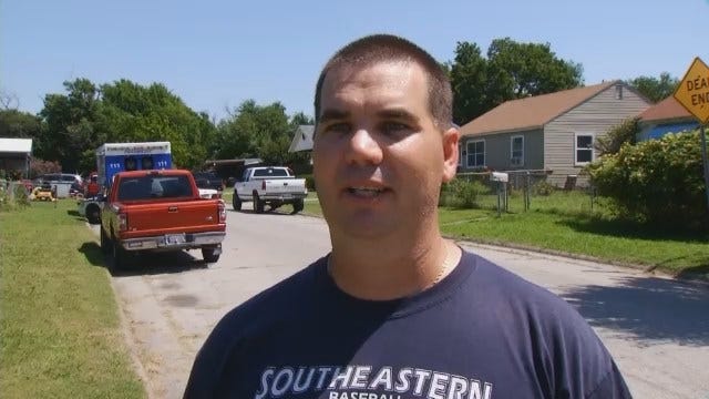 WEB EXTRA: Neighbor Talks About Motorcyclist Who Shot Man In Face