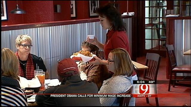 Oklahomans Debate President's Minimum Wage Increase Proposal
