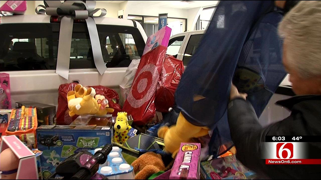 Friendly Competition Pays Off In Jim Glover Toy Drive