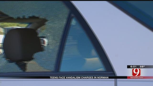 Teens Face Vandalism Charges In Norman