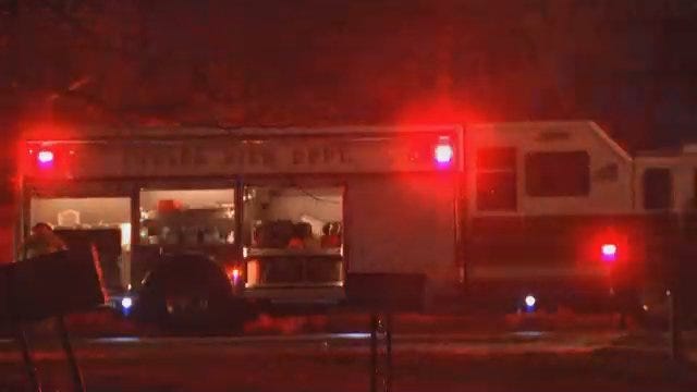WEB EXTRA: Video From Scene Of Natural Gas Leak In West Tulsa