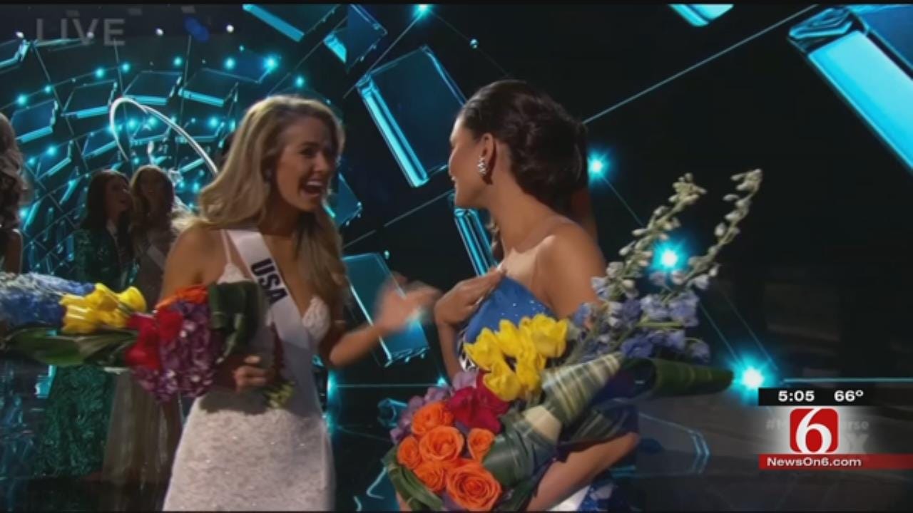 Miss USA Expresses Joy For Newly Crowned Miss Universe