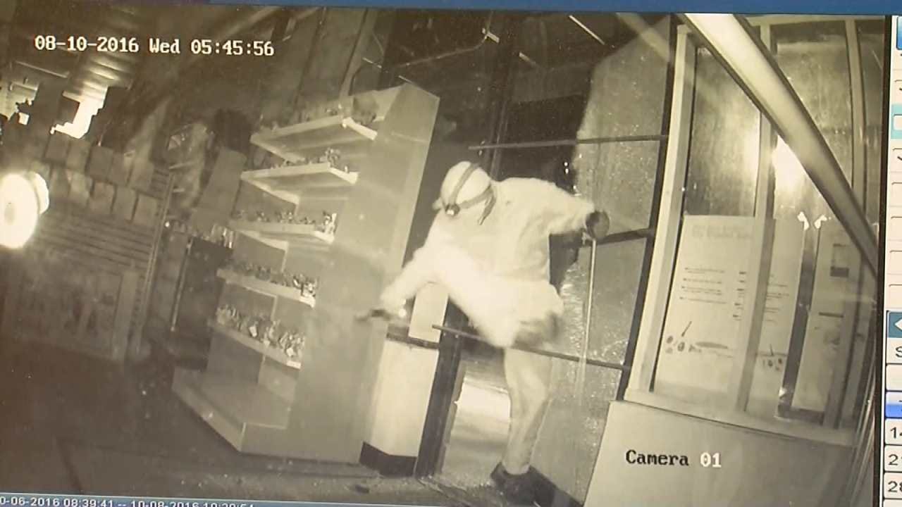 WATCH: Surveillance Footage Of Tulsa HobbyTown Burglary