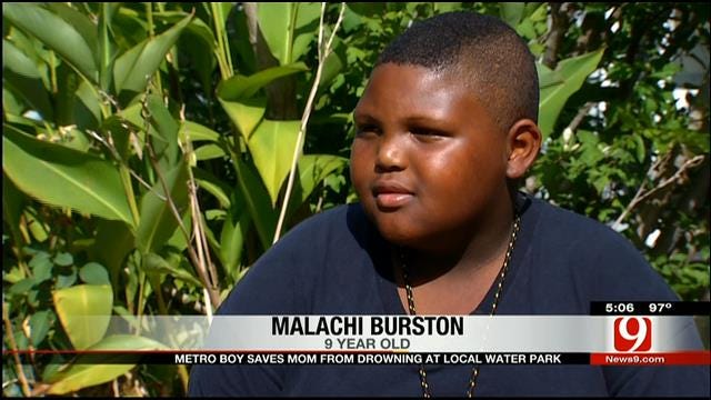 Boy, 8, Saves Mom From Drowning At OKC Water Park