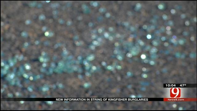 New Information In String Of Kingfisher Burglaries