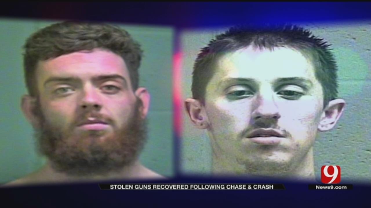 Two Arrested After Police Chase, Crash In Bethany