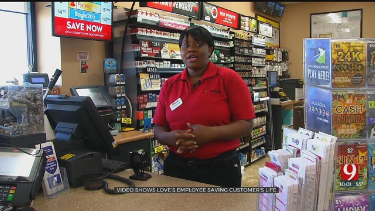 Video Shows Love's Employee Save A Choking Customer