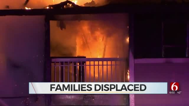 22 Families Without Homes After Apartment Complex Fire