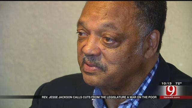 Jesse Jackson Urges Lawmakers To Accept Obamacare Dollars