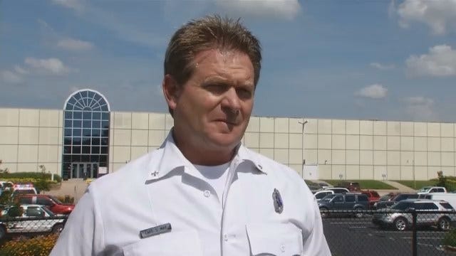 WEB EXTRA: Captain Stan May Gives Information On Substance Found In Tulsa Building