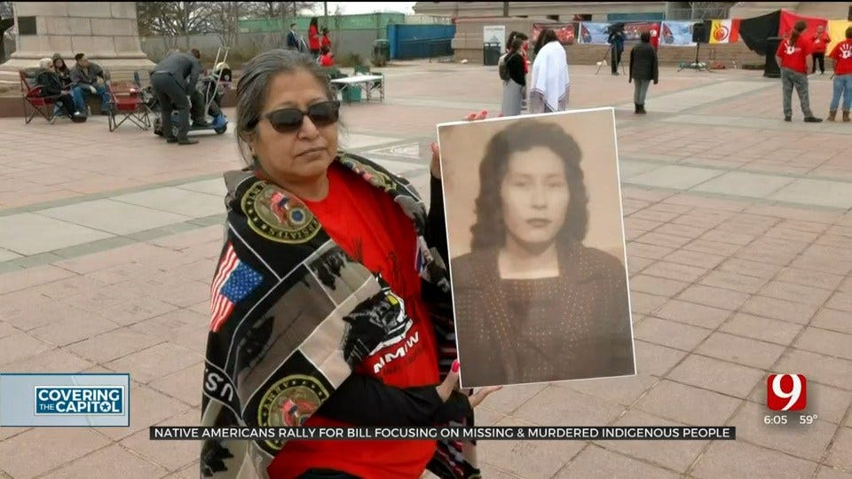 Native Americans Rally At State Capitol
