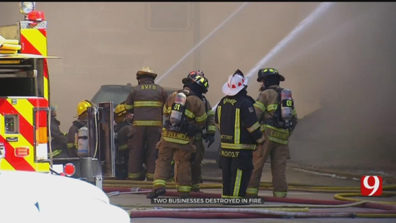 2 Businesses Lost In Downtown Guthrie Fire