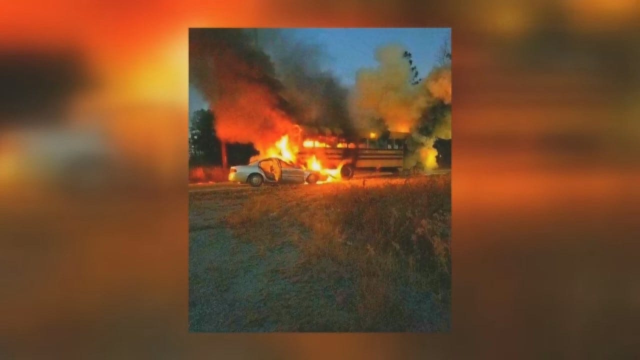 Heroic School Bus Driver Rescues 40 Students From Fiery Wreck