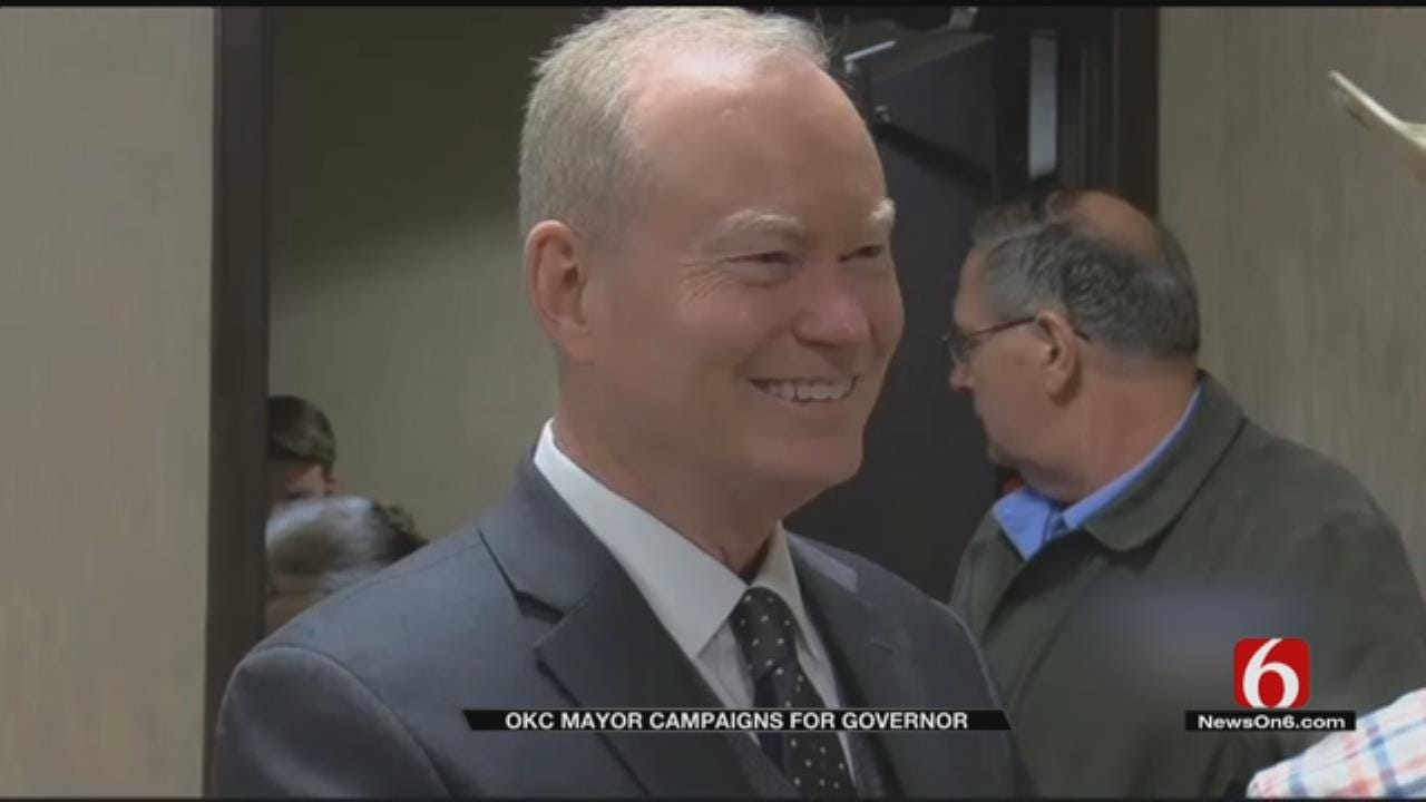 OKC Mayor Hits Gubernatorial Campaign Trail