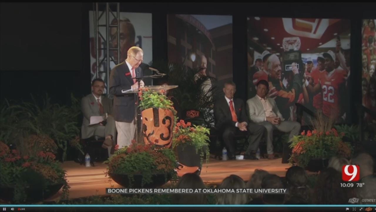 OSU Holds Celebration Of Life Ceremony To Honor Boone Pickens
