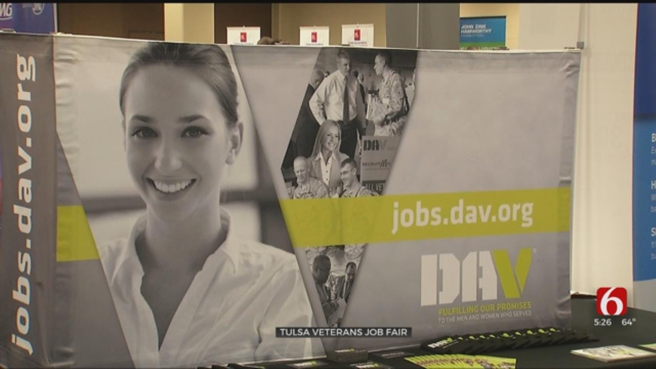 Tulsa Job Fair Helps Get Veterans Back To Work