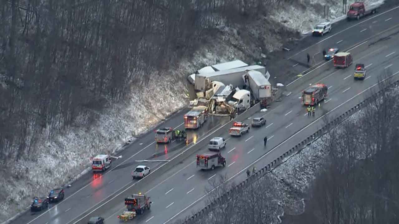 5 Dead, 60 Hospitalized In Pennsylvania Turnpike Crash