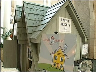 Tulsa Non-Profit Organization Selling Playhouse Raffle Tickets