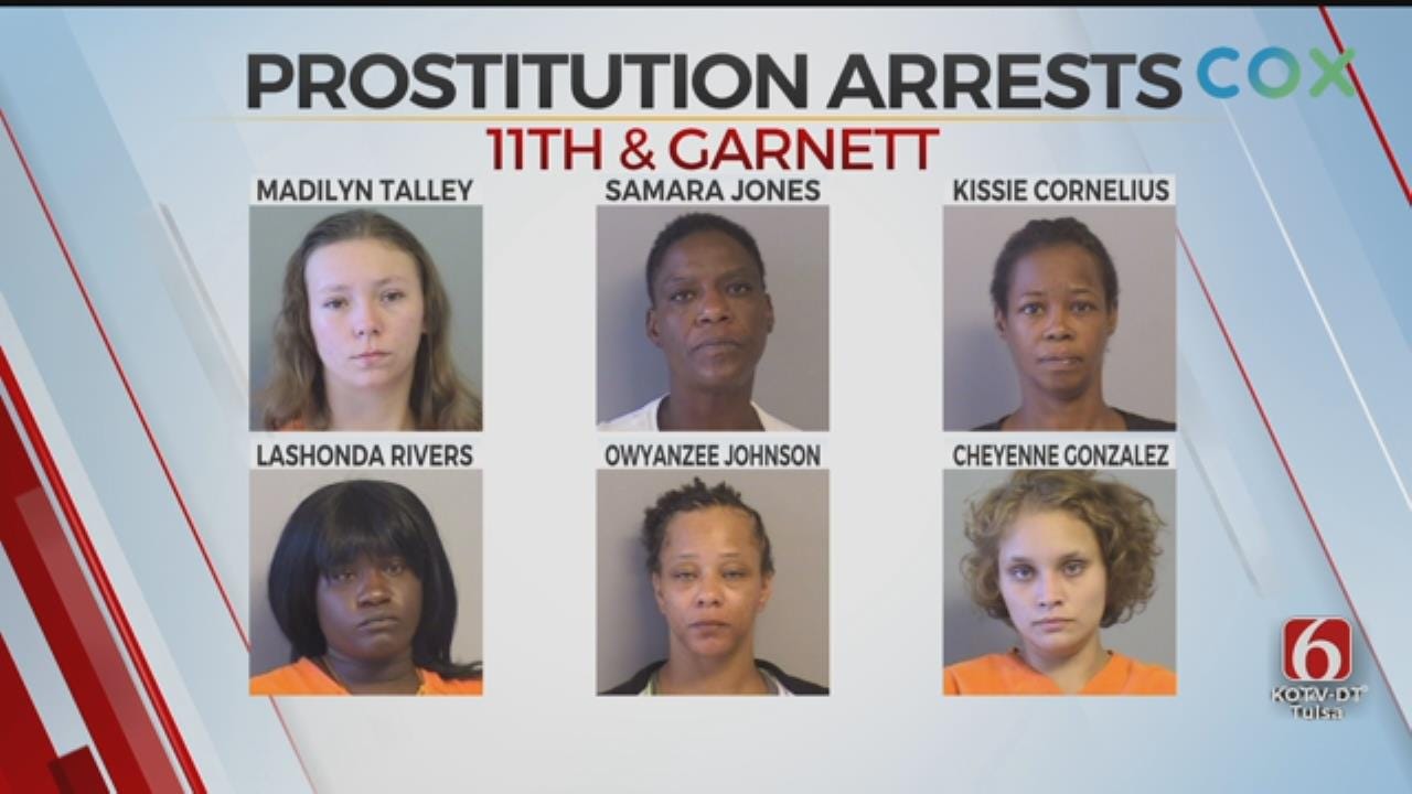 Tulsa Police Arrest Women Accused Of Prostitution