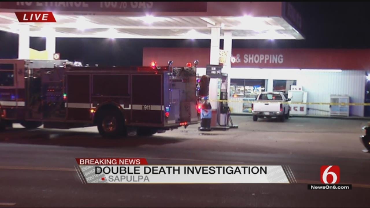 Sapulpa Police Investigate Deaths Of 2 People Found Inside Gas Station