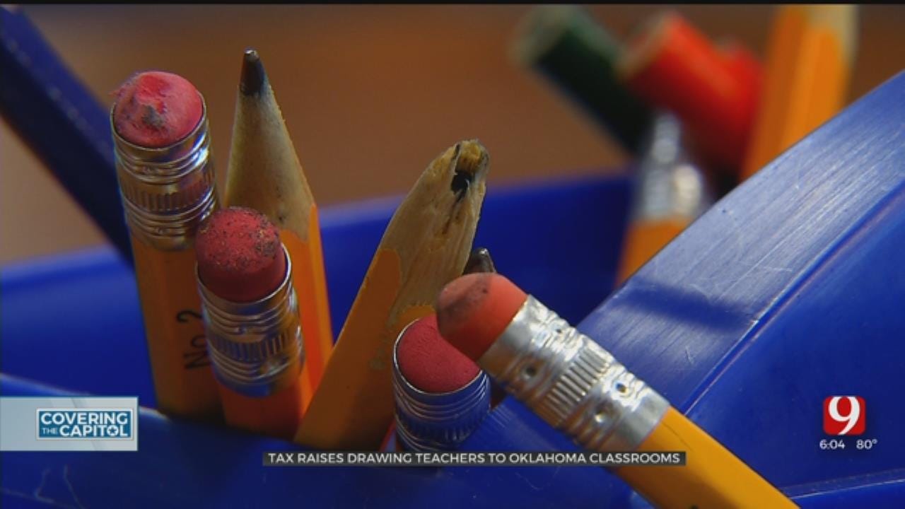Teacher Pay Raise Credited With Bringing More Teachers To Oklahoma