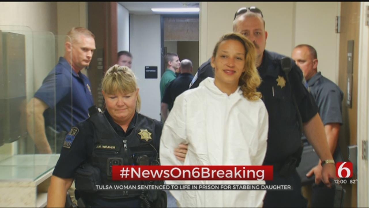 Tulsa Woman Gets Life For Stabbing Daughter