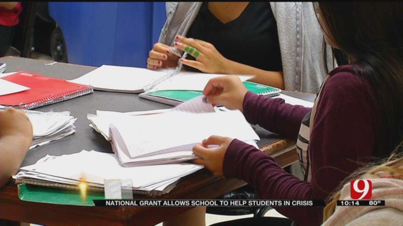 National Grant Allows School To Help Students In Crisis
