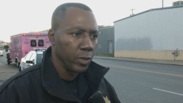 WEB EXTRA: Tulsa Police Cpl. Larry Edwards Talks About Assault, Robbery Incident