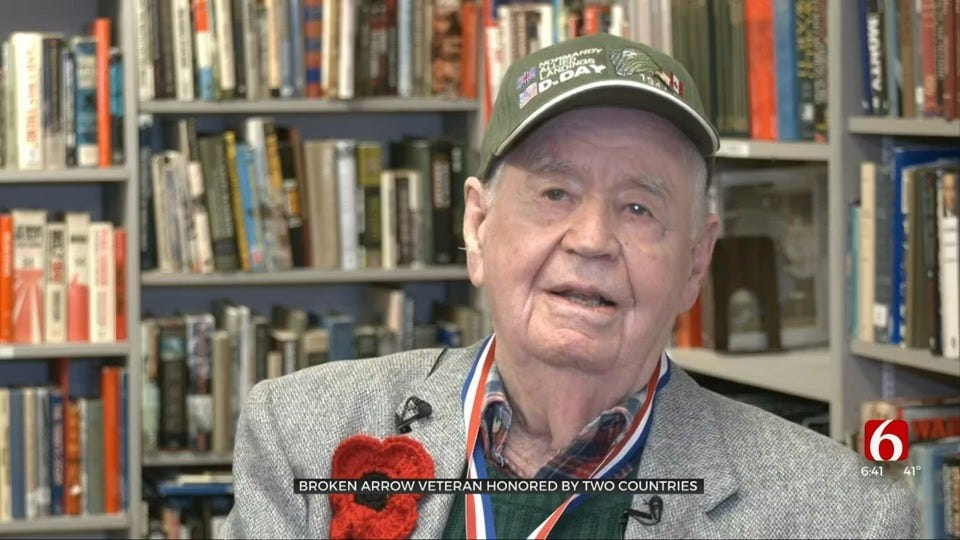 Broken Arrow World War II Veteran Honored By 2 Countries