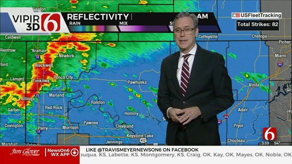 WATCH: Severe Weather Update With Alan Crone (3:37 a.m.)